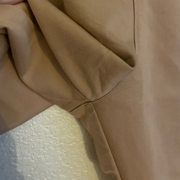 Zara Women’s Barrel Trousers 6 Tan - Picture 5 of 9